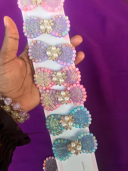 Épingles  strass élégantes X 2