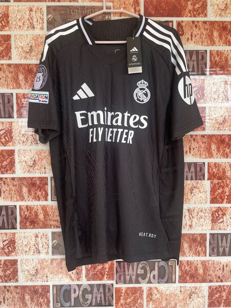 Maillot Réal Madrid noir