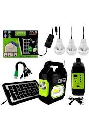 Kit d'Éclairage Solaire Portable