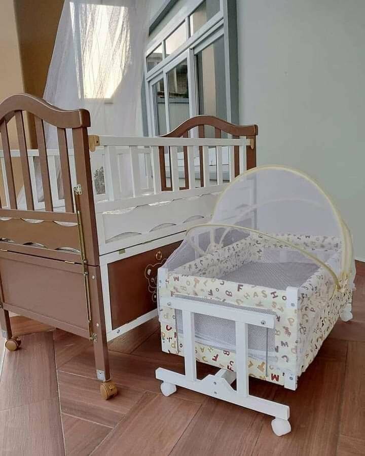 Lit berceau bébé en bois