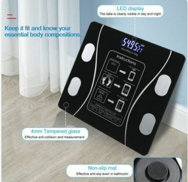 BALANCE PÈSE PERSONNE CONNECTÉ