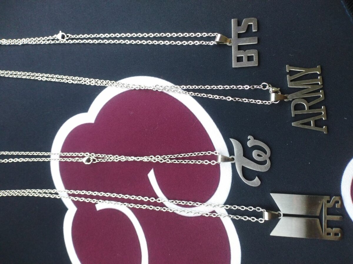 Multi Kpop Fandom Necklaces