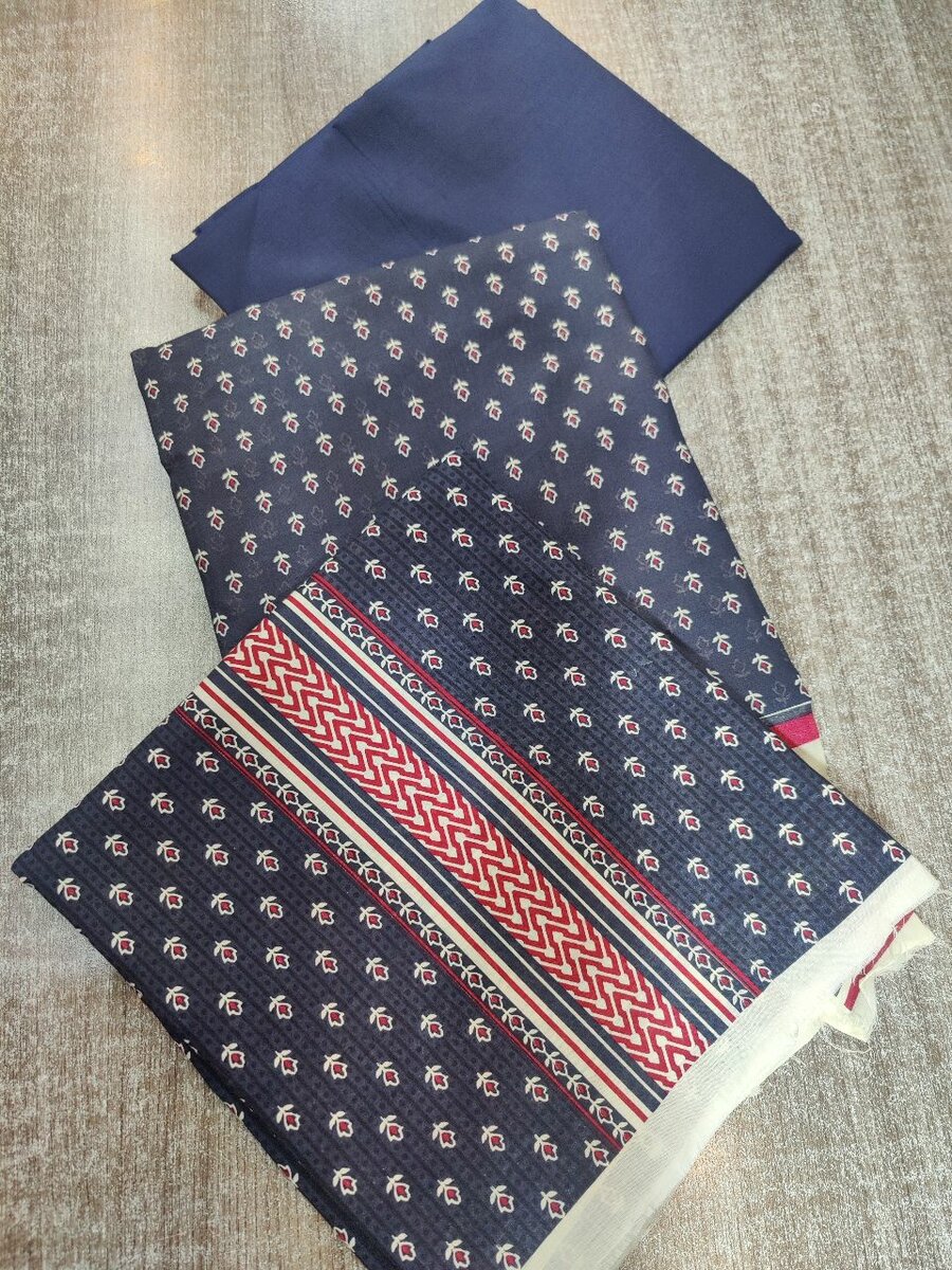 Bin Saeed Lawn 3 Pice suit