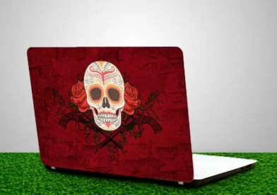 Catrina Laptop Back Skin-Laptop Skin Vinyl Sticker Decal, 13 13.3 14.6 15 15.4 15.6 inch Laptop Skin Sticker Cover For All Laptops