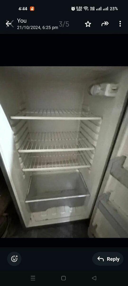 Haier glass door frij