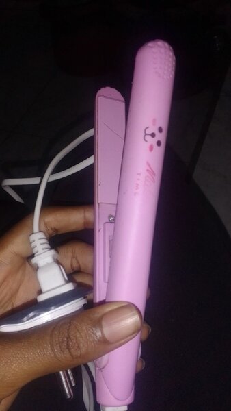 Fer à lisser compact rose