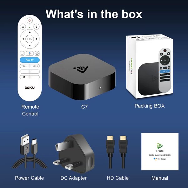 Androïde boîtier TV