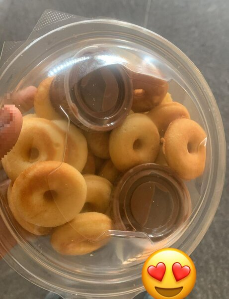 Mini donuts au nutella