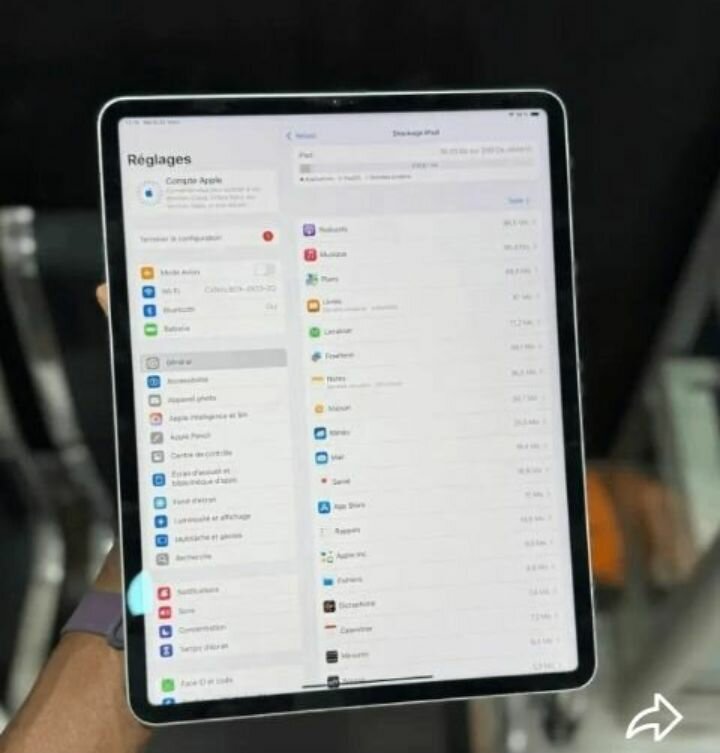 Tablette iPad Pro 12.9"