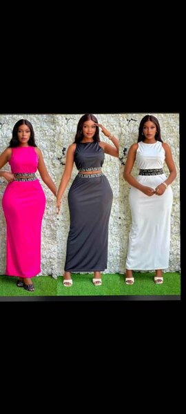 Bodycorn skirt and top