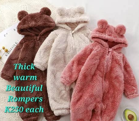 Thick warm Beautiful Rompers