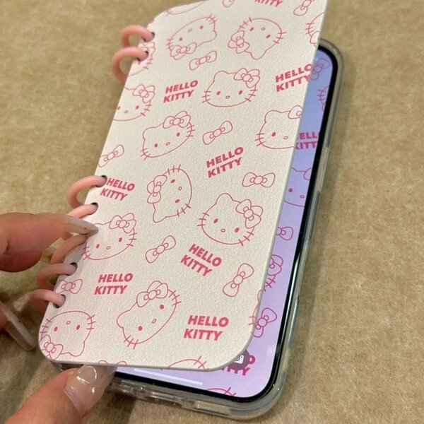 Coque hello kitty à rabat