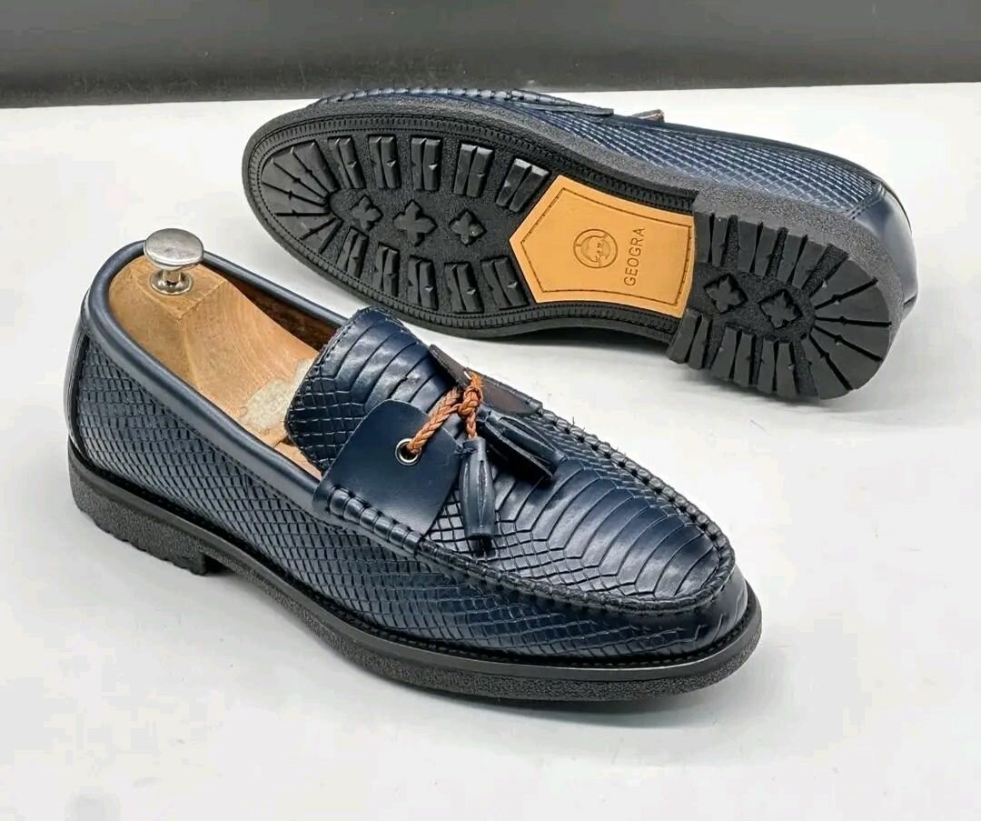 Mocassins en cuir pour hommes