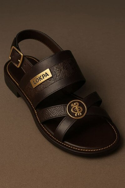 Sandales en cuir pour hommes