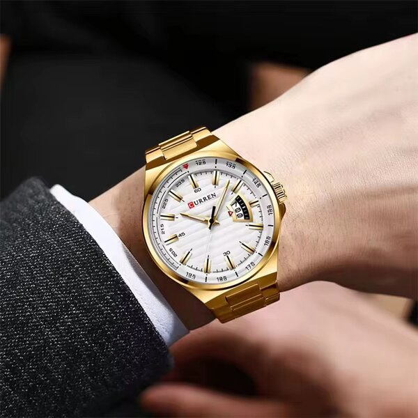 Montre Homme Élégante Or CURRÉN