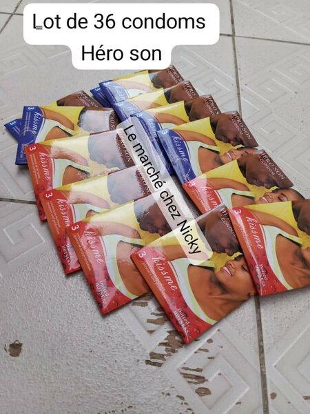 36 condoms Héro son