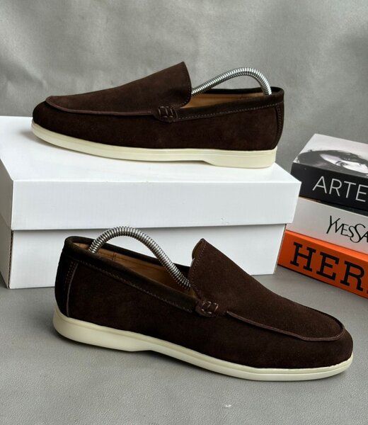 Mocassins en daim élégants pour hommes