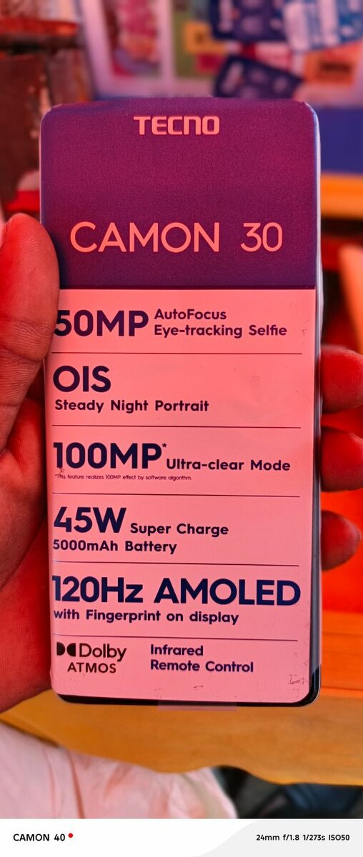 TECNO Camon 30 Smartphone