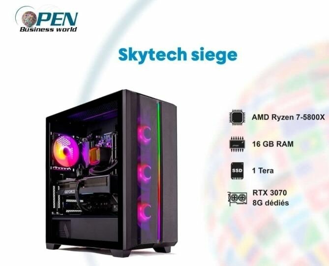 PC Gamer Skytech Siege