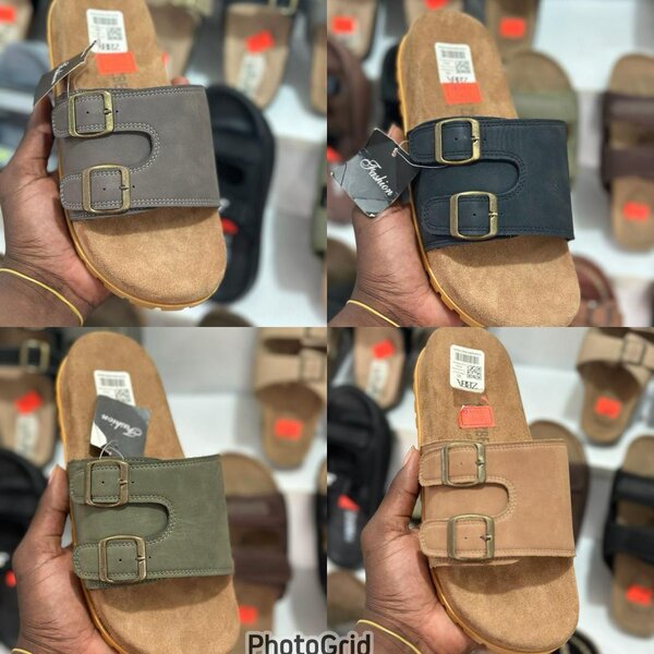 Sandales confortables en cuir