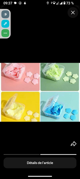 Pétales de savon pour les main