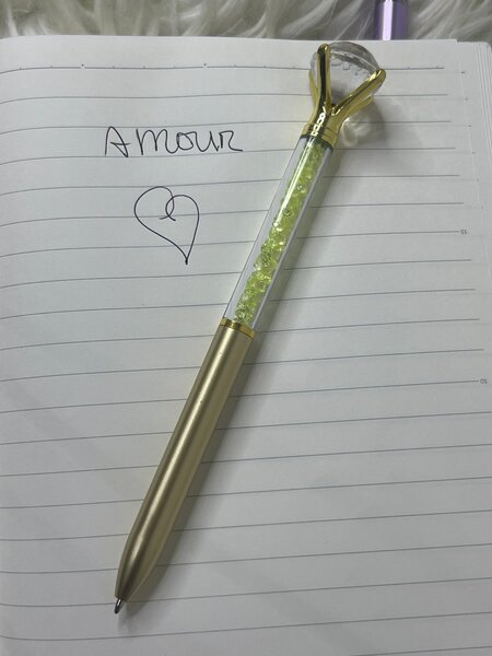 Stylos à bille cristal élégants