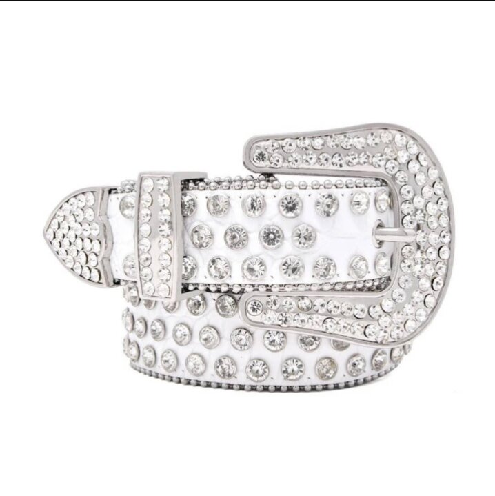 Ceinture en strass glamour
