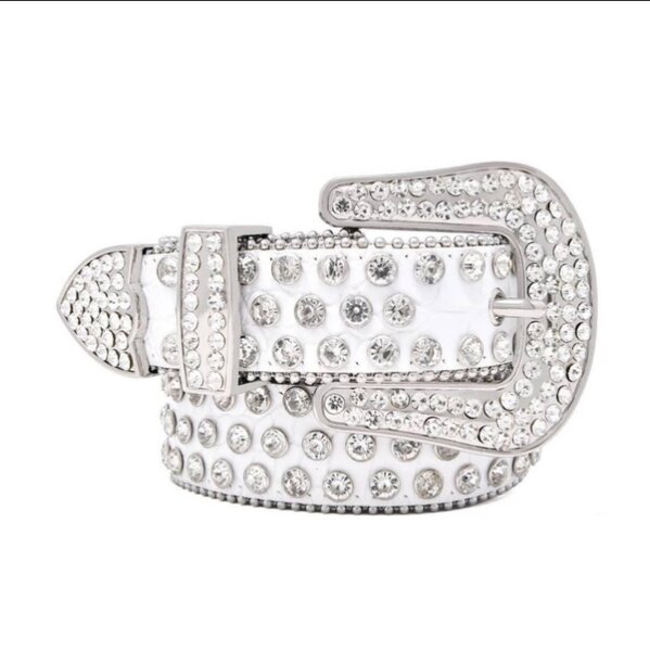 Ceinture en strass glamour