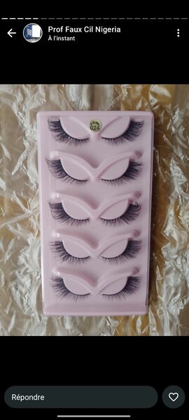 Faux cils volumineux set