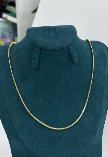 Позолоченные цепочки с пробой 585