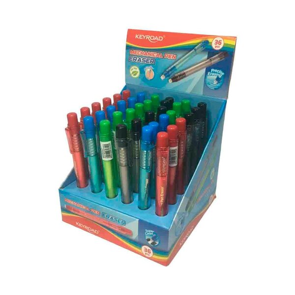 Gommes mécaniques colorées