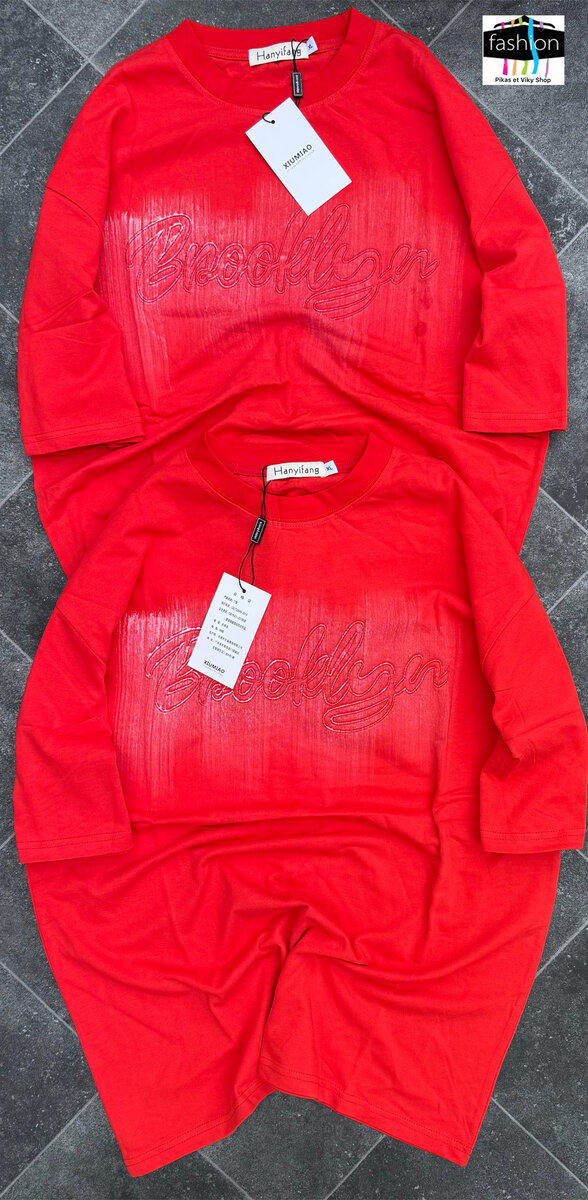 T-shirt oversize unisexe