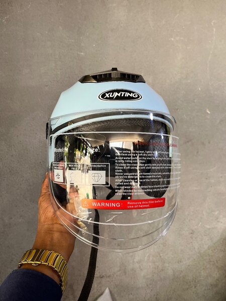 Casque Moto XunTing Bleu