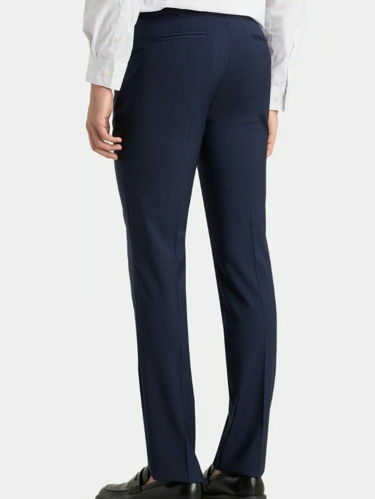 Tissu pantalon Slim Homme bleu