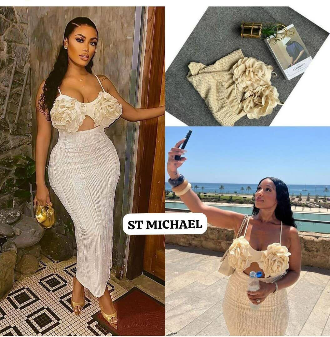 Beautiful ladies straight dress