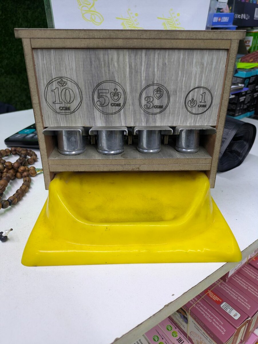 Кассовый Аппарат для монеты, Очень Удобный