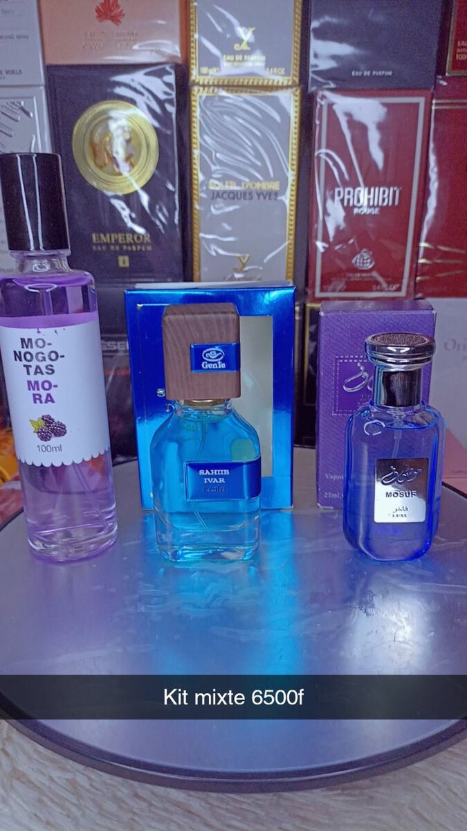 Coffret Parfums Mixte