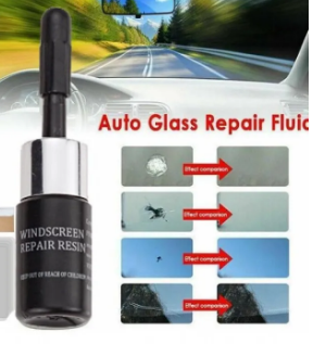 Windshield Automotive Glass Crack Nano Repair Fluid Kit