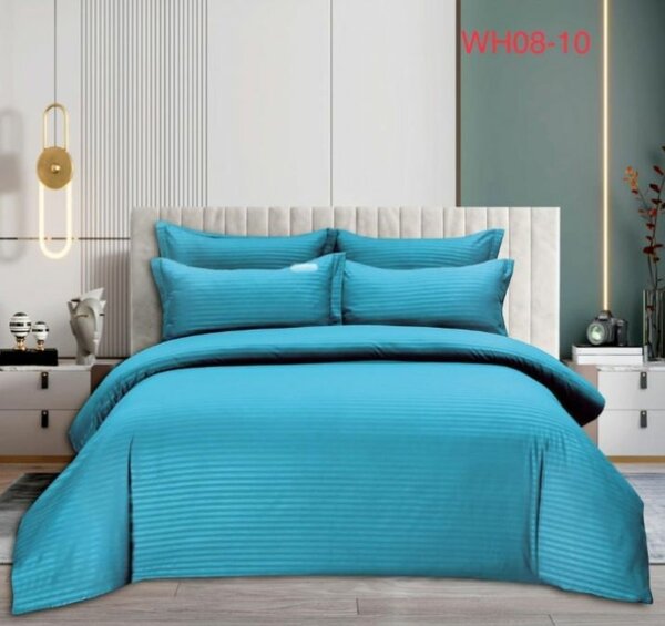 Parure de lit élégante en coton