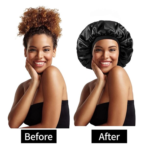 Bonnet de Nuit Satin Femme