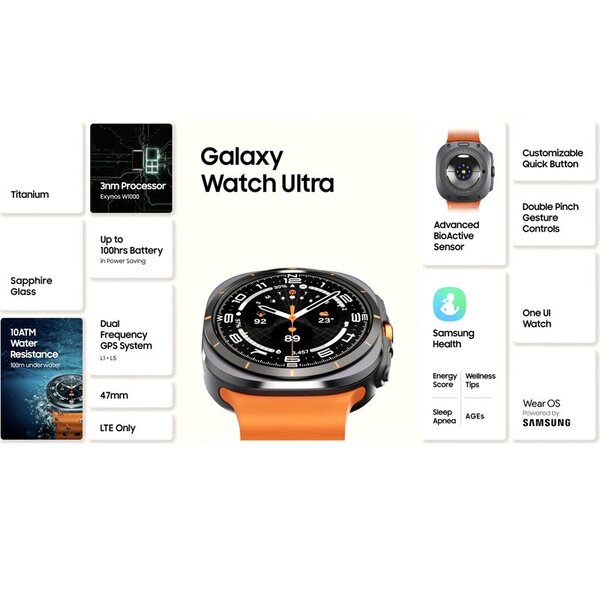 Galaxy Watch Ultra Titanium