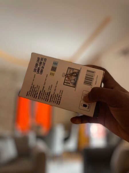 Lampe anneau LED réglable