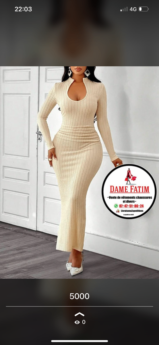 Robe Élégante Femme Soirée