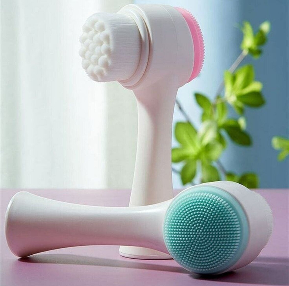 Brosse Nettoyante Visage 2-en-1