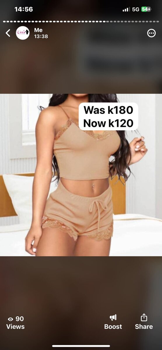 ensemble de nuit (short + T-shirt)