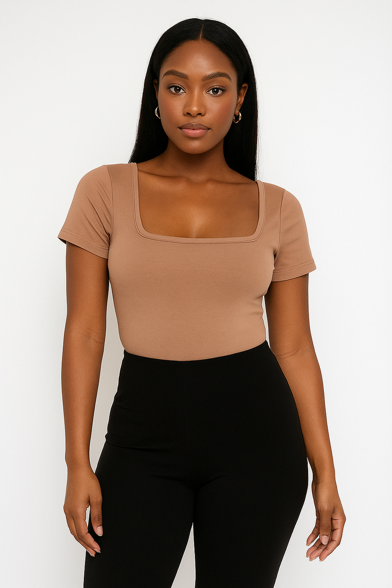 Body à manches courtes femme
