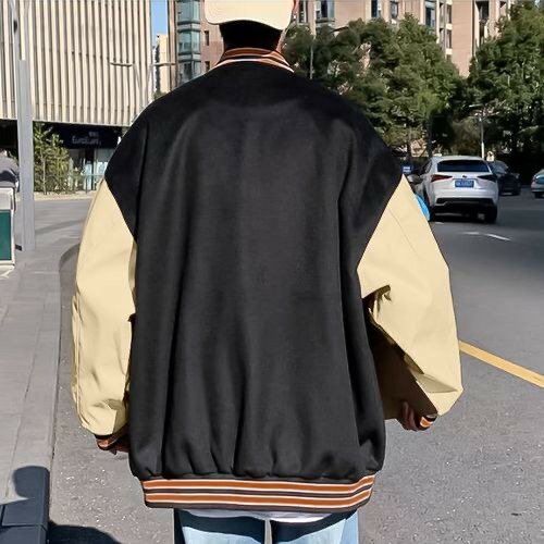 Fashion Men's Varsity Jacket - Stylish, Comfortable, Durable