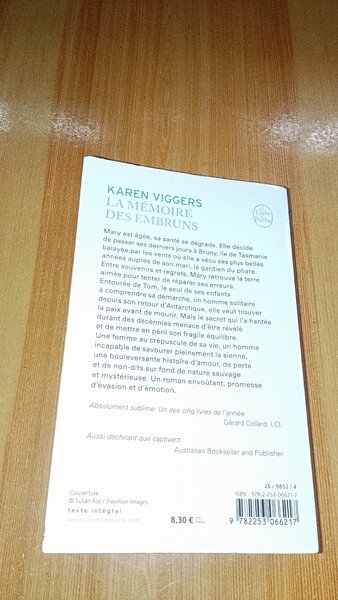 La mémoire des embruns