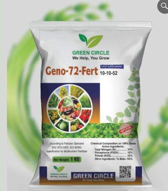 Geno 72, NPK 10-10-52 (Foliar Potassium)