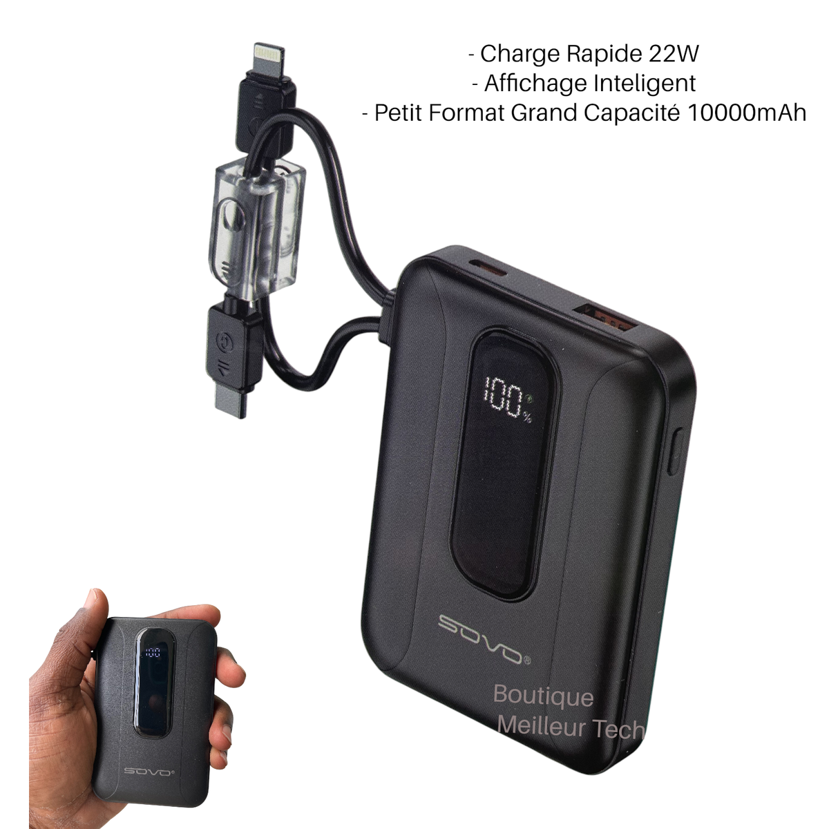 Mini Power Bank 10000mAh PD-35